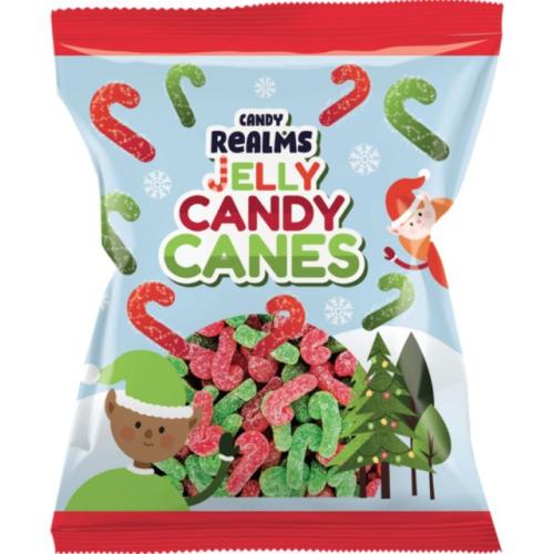 Candy Realms Jelly Candy Canes Bag (PMP - £1.00)