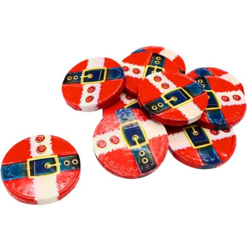 Milk Chocolate Santa's Belt Coins Bag