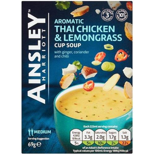 Ainsley Harriott Cupa Soup  Thai Chicken & Lemongrass