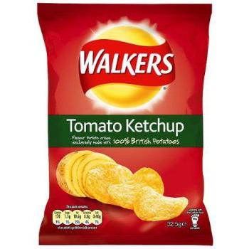 Crisps Walkers Tomato Ketchup