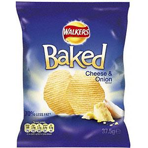 Crisps Walkers Baked Cheese & Onion