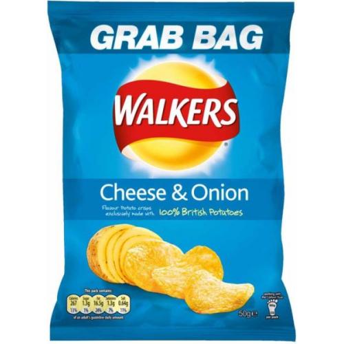Walkers Cheese & Onion Grab Bag