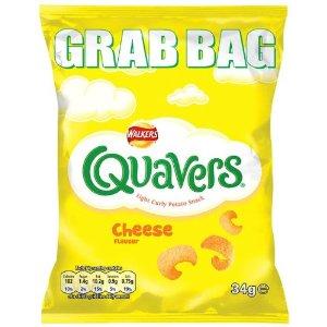 Crisps Walkers Quavers Cheese Grab Bag