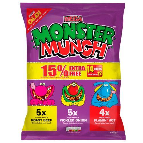 Walkers Monster Munch Variety