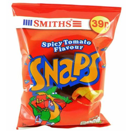 Crisps Walkers Snaps Spicy Tomato