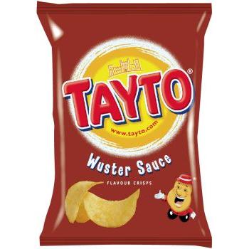 Crisps Tayto Wuster Sauce