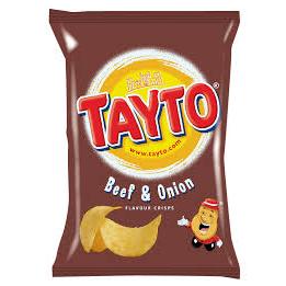 Crisps Tayto BBQ Beef & Onion
