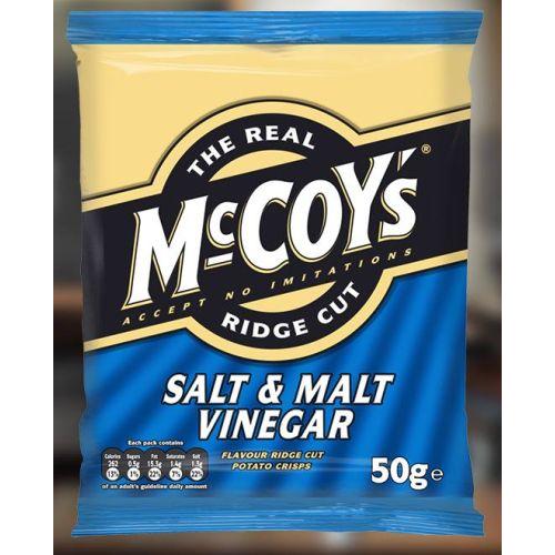 Crisps McCoys Salt & Vinegar 26 x 47.5g