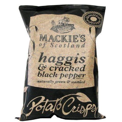 Crisps Mackies Haggis and Black Pepper
