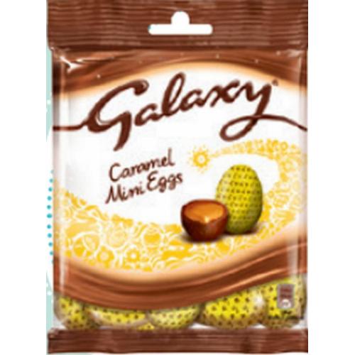 Galaxy Chocolate Caramel Mini Egg Bag