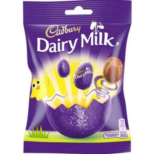 Cadbury Dairy Milk Mini Filled Eggs Bag