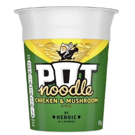 Pot Noodle- Chicken & Mushroom