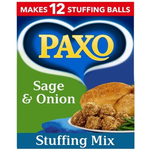 Paxo Sage & Onion Stuffing 16 x 170g