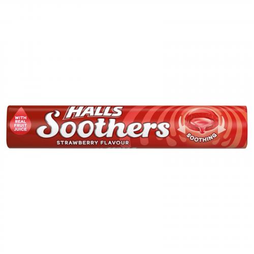 Halls Soothers Strawberry