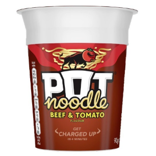 Pot Noodle- Beef & Tomato