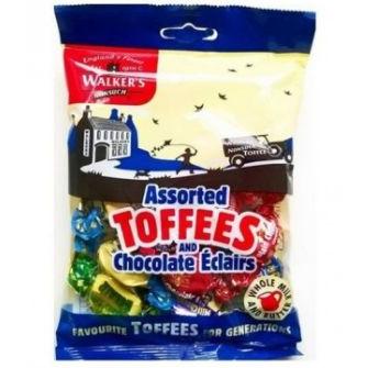 Walker's Nonsuch Bags Assorted Royal Toffee & Chocolate Eclairs