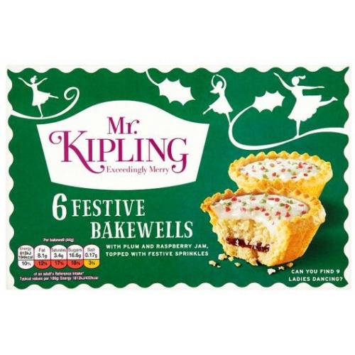Festive Bakewells 20 x 6pk