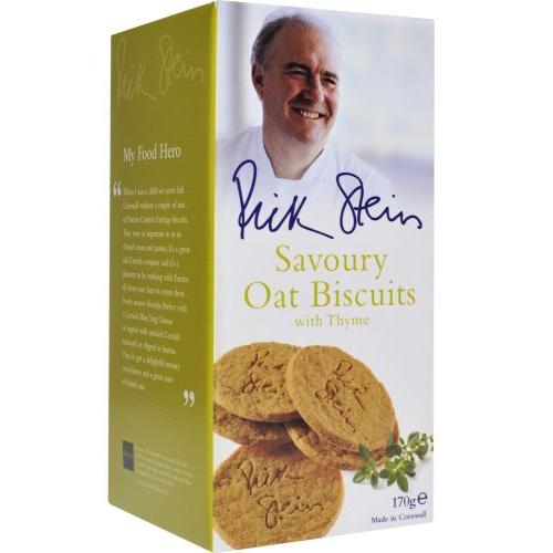 Savoury Oat Biscuits with Thyme