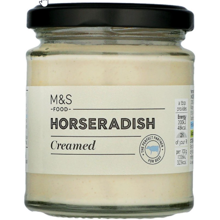 M&S Horseradish Sauce