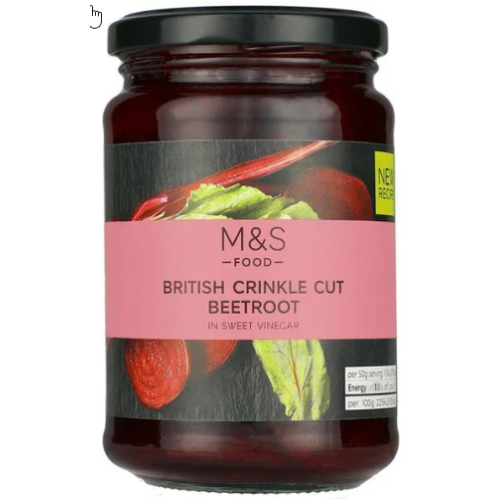 M&S Crinkle Cut Beetroot