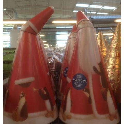 Iconic Santa Tin