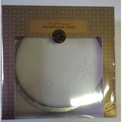 Snowflake Cake
