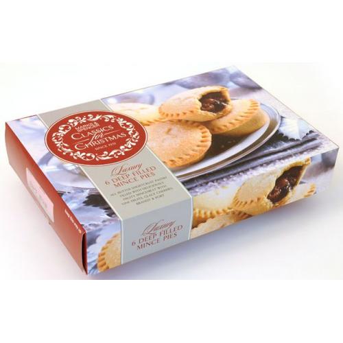 6 Luxury Mince Pies