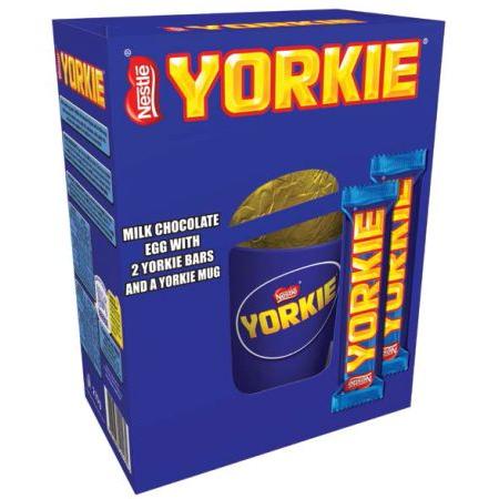 YORKIE MUG EGG