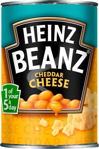 Heinz Beans with Mature Cheddar 12 x 390g
