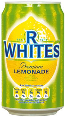 Whites Lemonade Cans 24 x 330ml