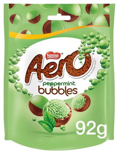 Nestle Aero Bubbles Peppermint Pouch 8 x 92g
