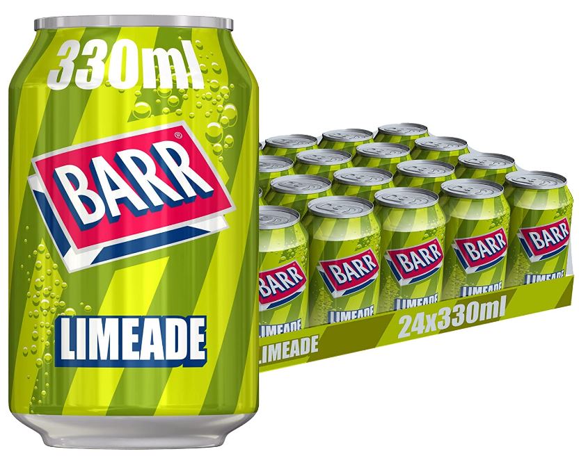 Barrs Limeade 24 x 330ml
