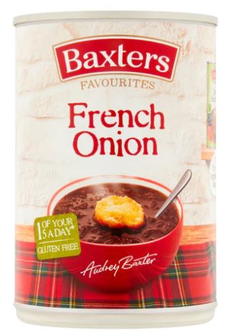 Baxters Soup French Onion 12 x 400g