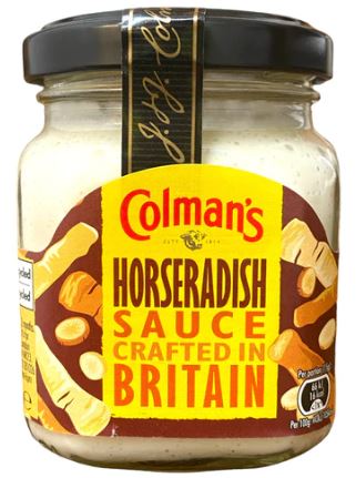 Colmans Horseradish Sauce 6 x 250g