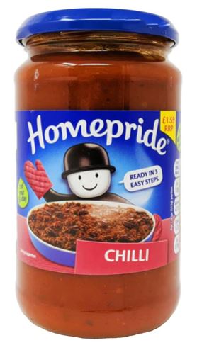 Homepride Chilli Sauce Jar 6 x 450g