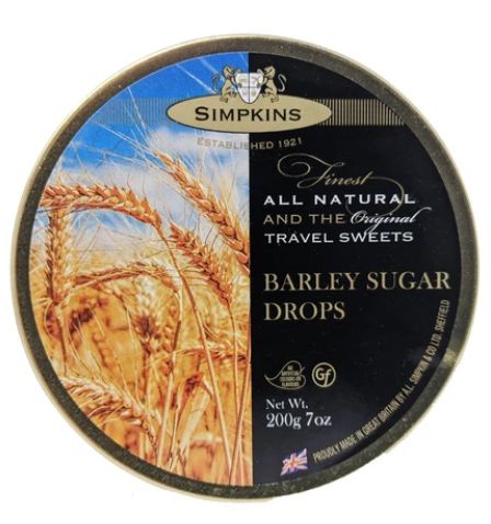 Simpkins Barley Sugar Tin 6 x 200g