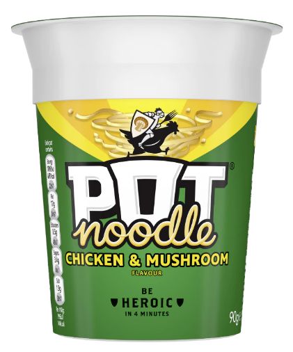 Pot Noodles Chicken & Mushroom 12 x 90g