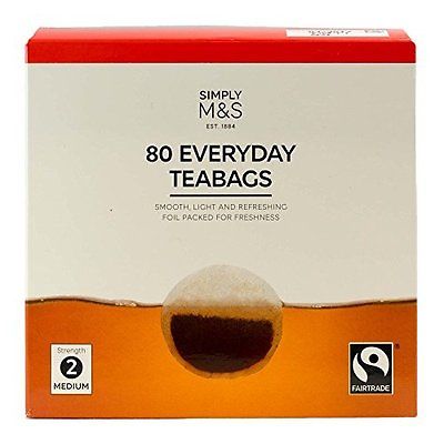 Marks & Spencers Tea Bags Everyday (Red) Tea Bags 24 x 80s x 250g