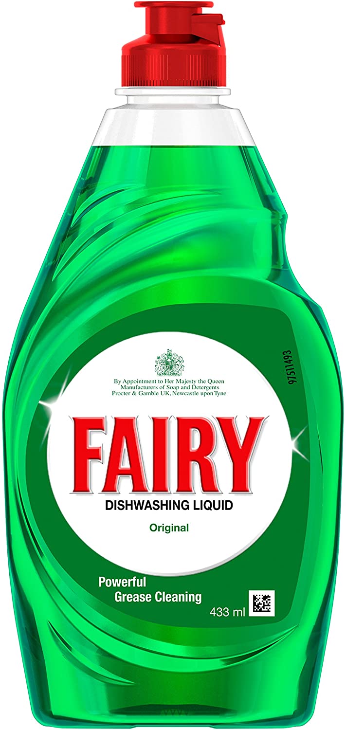 Fairy Liquid Original 10 x 433 ml
