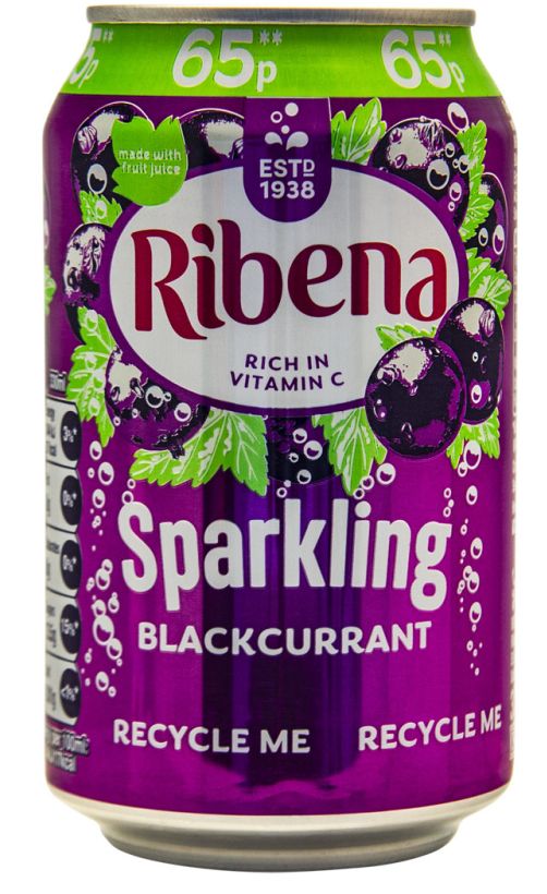Ribena Sparkling Blackcurrant 24 x 330ml