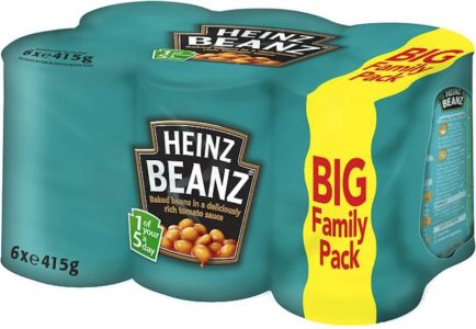 Heinz Beans 6 x 4pk x 415g