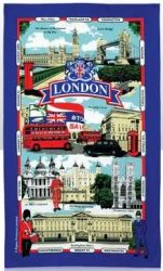 London & Street Names Tea Towels 12pk