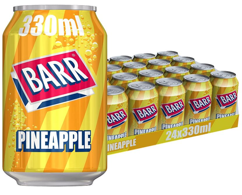 Barrs Pineapple 24 x 330ml