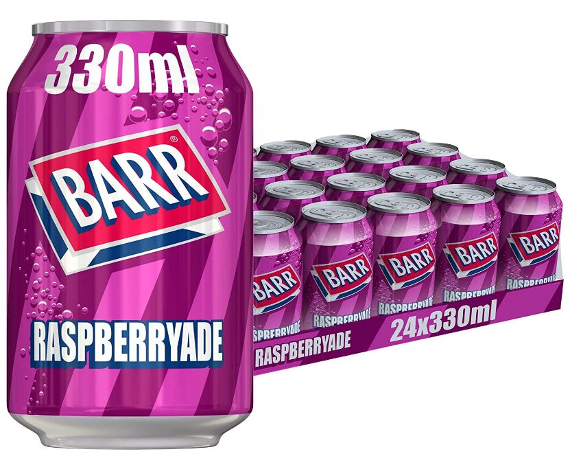 Barrs Raspberryade 24 x 330ml