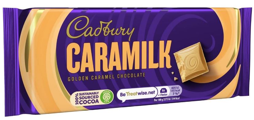 Cadbury Golden Caramilk 26 x 80g
