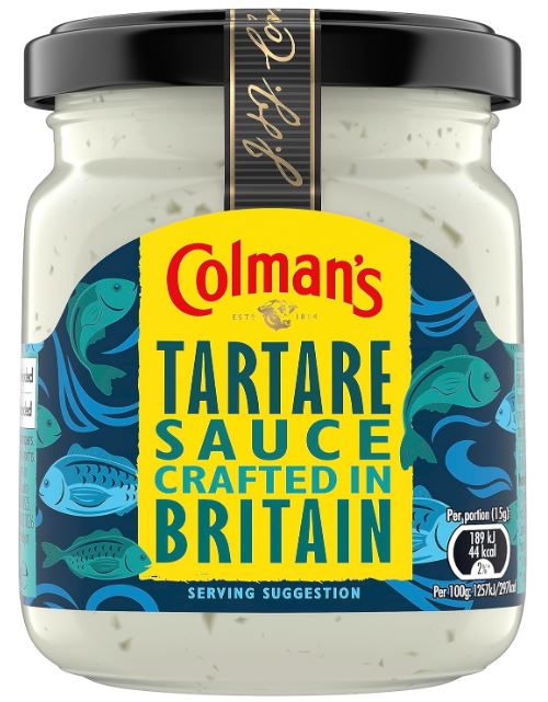Colmans Tartare Sauce 8 x 144g