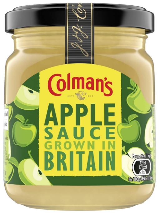Colmans Bramley Apple Sauce 6 x 250ml