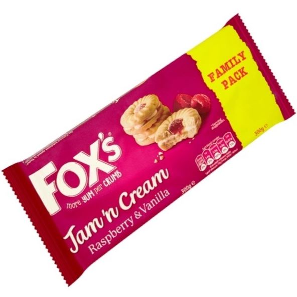 Fox's Jam & Cream's Twin Pack 10 x 300g