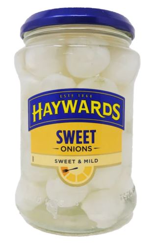 Haywards Silverskins Onions Sweet & Mild 6 x 400g