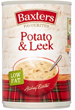 Baxters Potato Leek Soup 12 x 400g